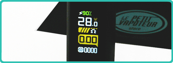 ecran dotPod Max v1.5 dotMod